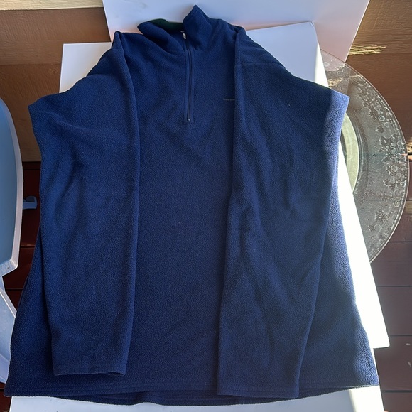 Patagonia Capilene Pullover 1/4 Zip Fleece Long Sleeve Sweater Mens Size L Blue. - Picture 14 of 16
